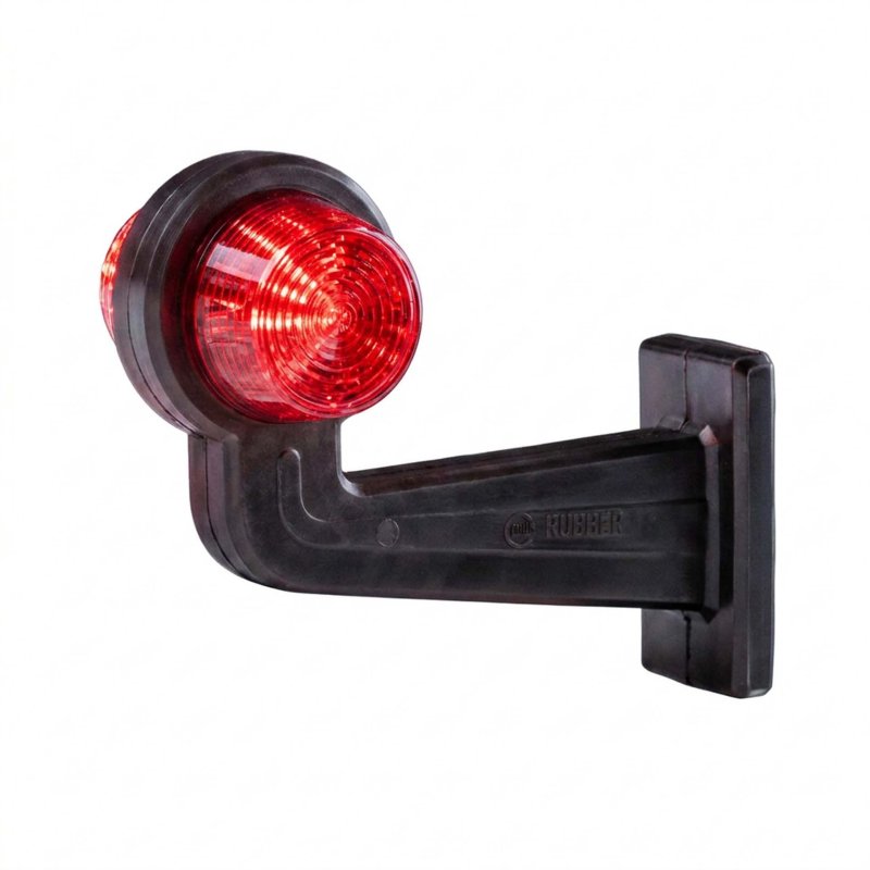 LED breedtelamp set 12-24V | dark |multicolour | 195mm paal