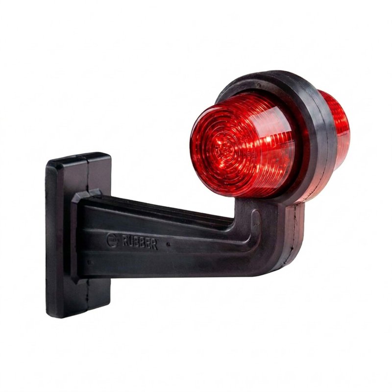 LED breedtelamp set 12-24V | dark |multicolour | 195mm paal