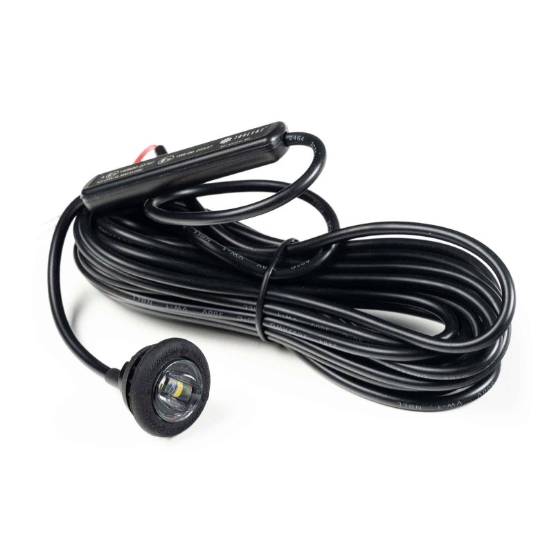 LED markeerlicht rood 12-24V 500cm kabel