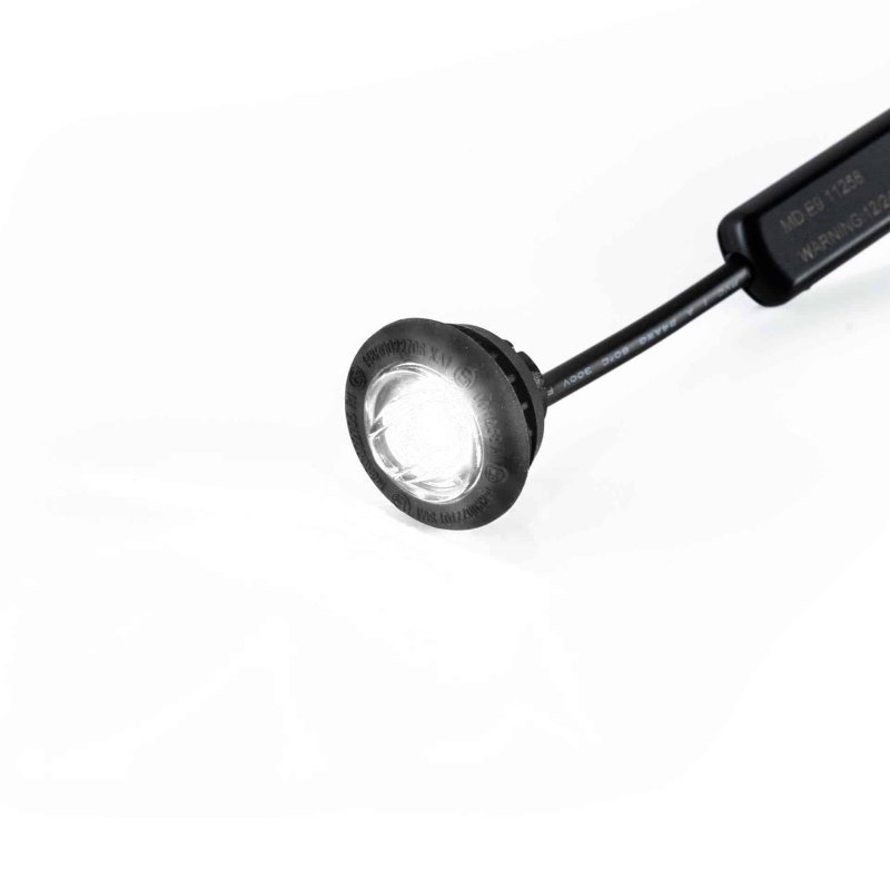 LED markeerlicht wit 12-24V 25cm kabel