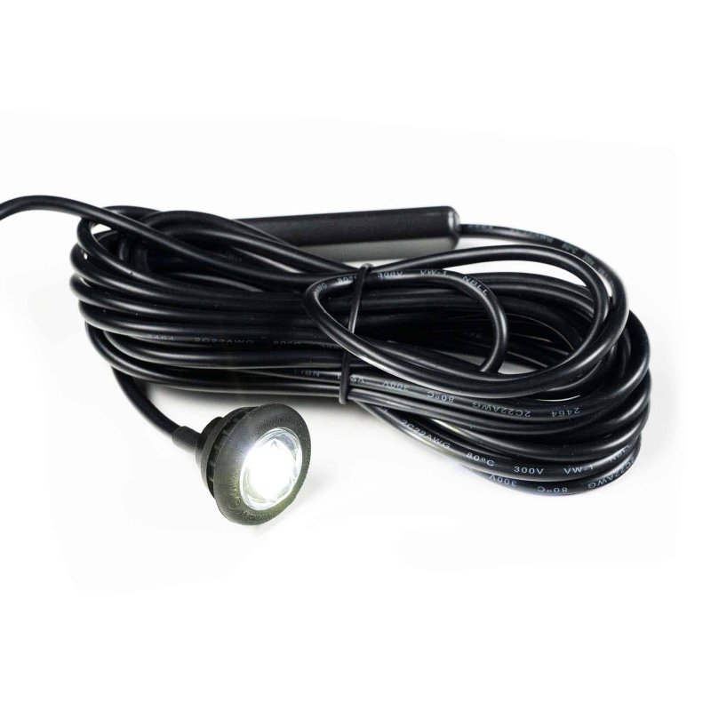 LED markeerlicht wit 12-24V 500cm kabel