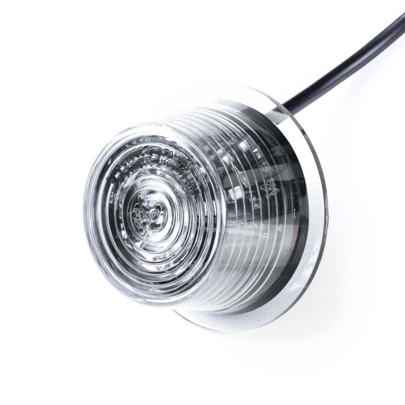 LED module clear lens | wit | 12-24V | 5m. kabel