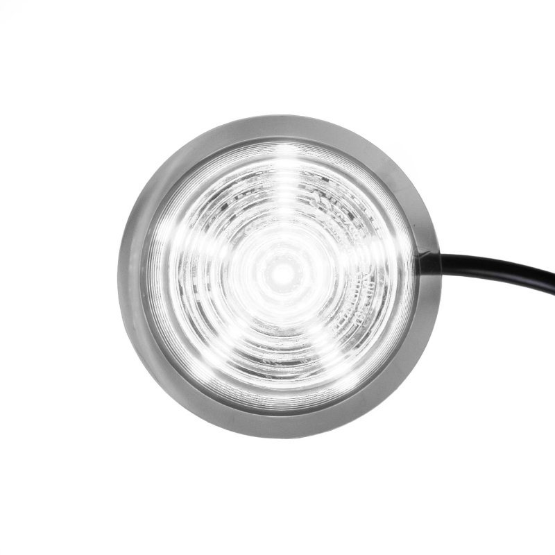 LED module clear lens | wit | 12-24V | 5m. kabel