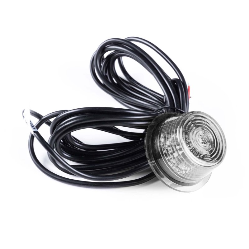 LED module clear lens | wit | 12-24V | 5m. kabel