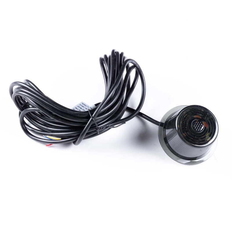 LED module dark lens multicolor+knipperlicht 12-24V | 5m. kabel