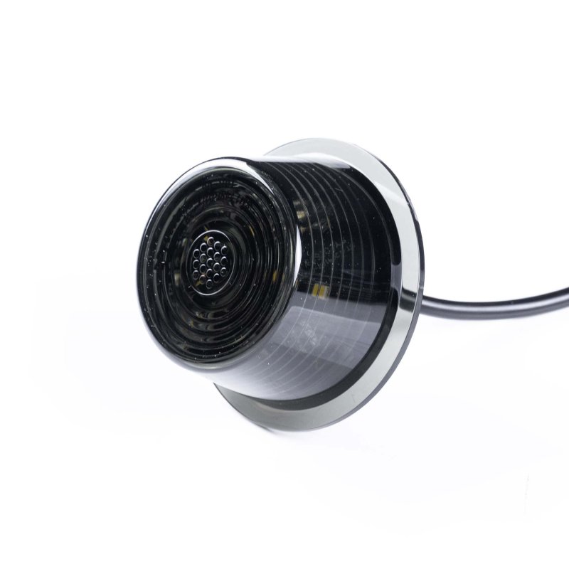 LED module dark lens | wit | 12-24V | 5m. kabel