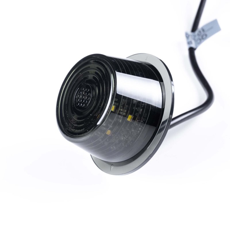 LED module dark lens | wit | 12-24V | 5m. kabel