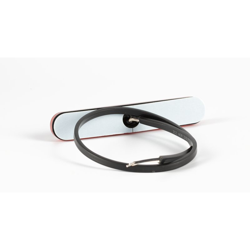 LED slimline markeerlicht rood plakmontage 12-24V 50cm kabel