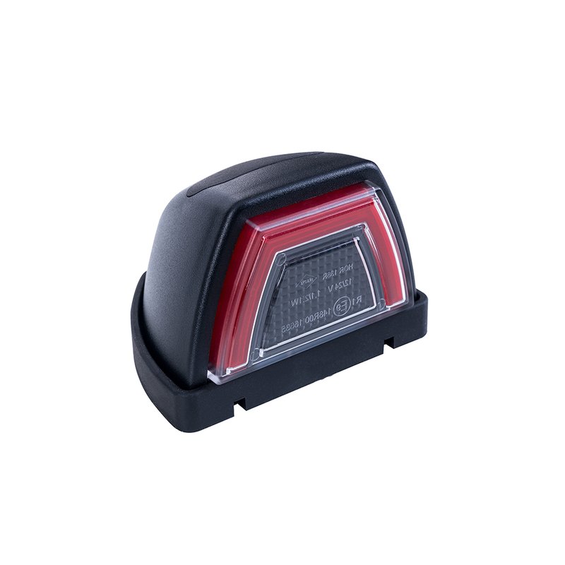 LED toplamp neon rood 12-24V, 50cm kabel
