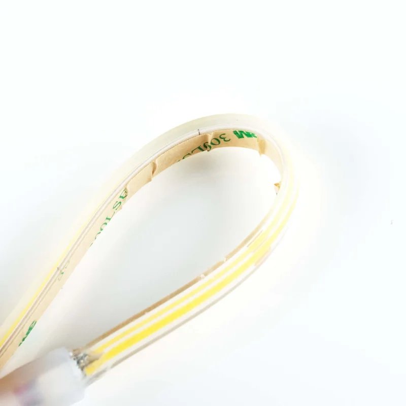 LED strip op rol 5m | 12V | neon-effect | wit | IP68