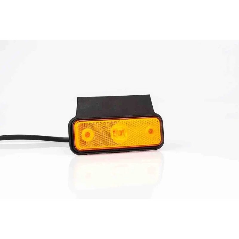 LED markeringslicht | amber | 12-24V | 50cm. kabel | 1,5mm. connector