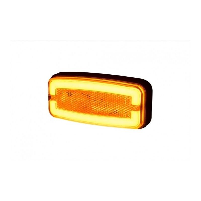 LED markeringslicht amber met beugel