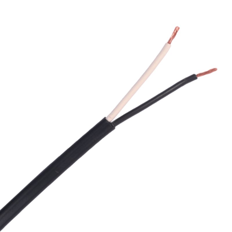 2-aderige kabel | 1,50mm² | zwart-wit | rond | 100m
