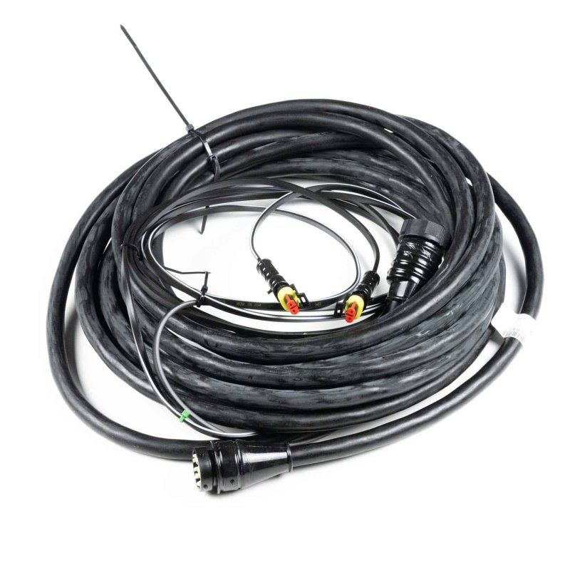 Hoofdkabel 10m | incl zij-kabel | 10-aderig | 2x 15P Bajonet