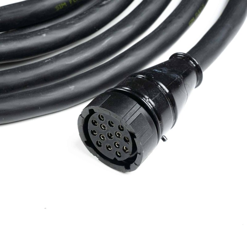 Hoofdkabel 5m | excl zij-kabel | 15-aderig | 2x 15P Bajonet