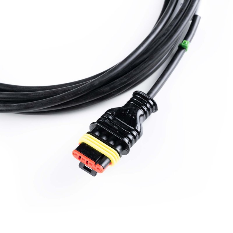 top-verlichtingkabel links achter 7-PIN's bajonet 600cm