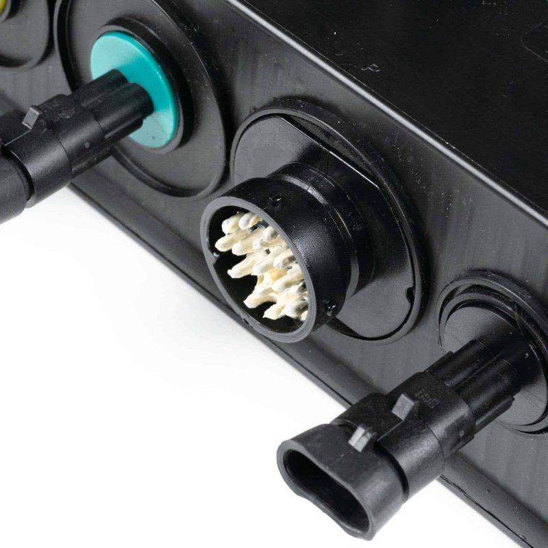 frontbox 15P | 24N | 24S | 15P bajonet | 2x Superseal