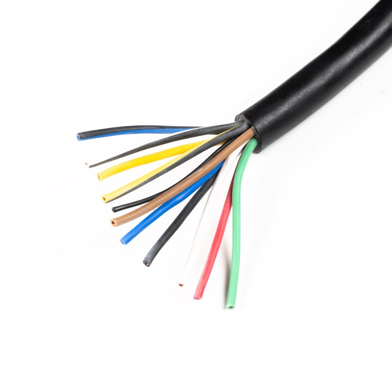 junctionbox 16x uitgang | 15m kabel | 1 x 2,5mm2 + 9 x 1mm2