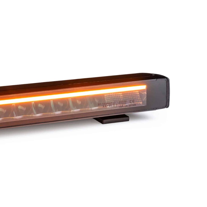 LED lightbar Stratos 1295mm | incl. R65 flitser | rood-amber DRL