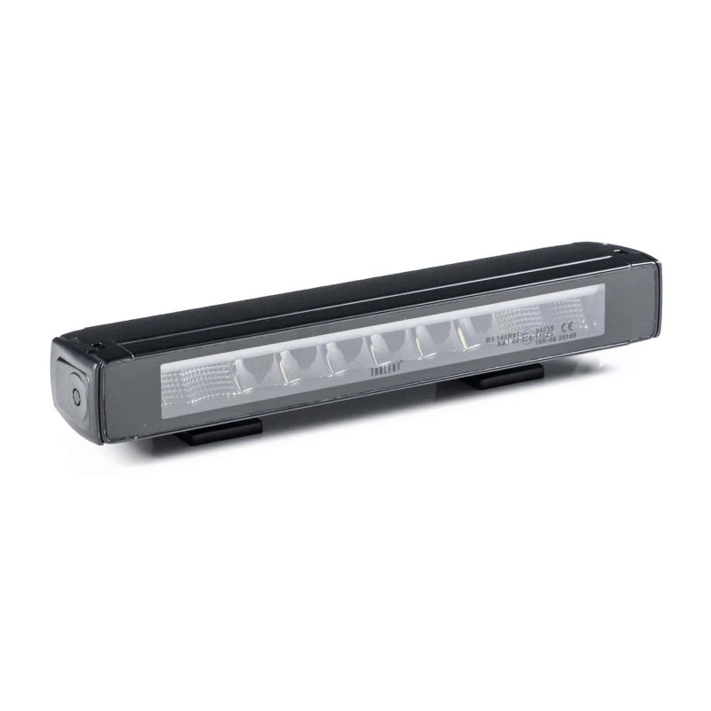 LED lightbar Stratos 326mm | incl. R65 flitser | rood-amber DRL
