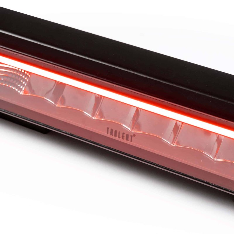 LED lightbar Stratos 326mm | incl. R65 flitser | rood-amber DRL