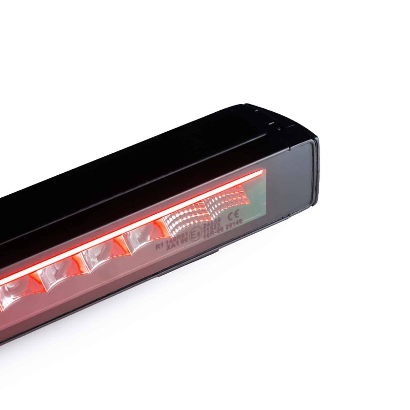 LED lightbar Stratos 530mm | incl. R65 flitser | rood-amber DRL