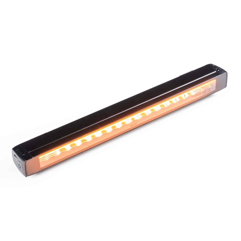 LED lightbar Stratos 530mm | incl. R65 flitser | wit-amber DRL
