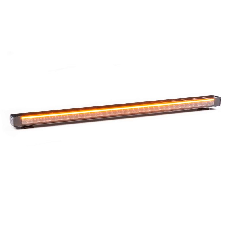LED lightbar Stratos 989mm | incl. R65 flitser | rood-amber DRL