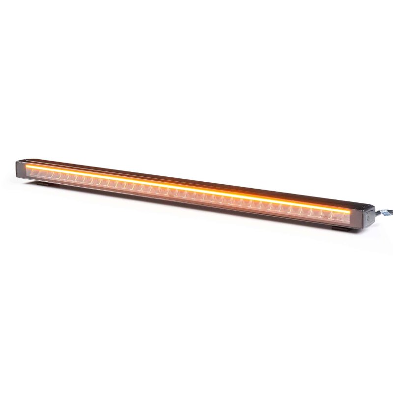 LED lightbar Stratos 989mm | incl. R65 flitser | rood-amber DRL