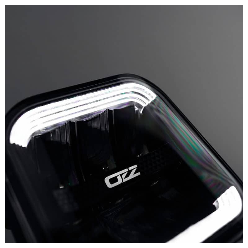 OZZ SQR 5″ verstraler – Dynamisch positielicht – zwart