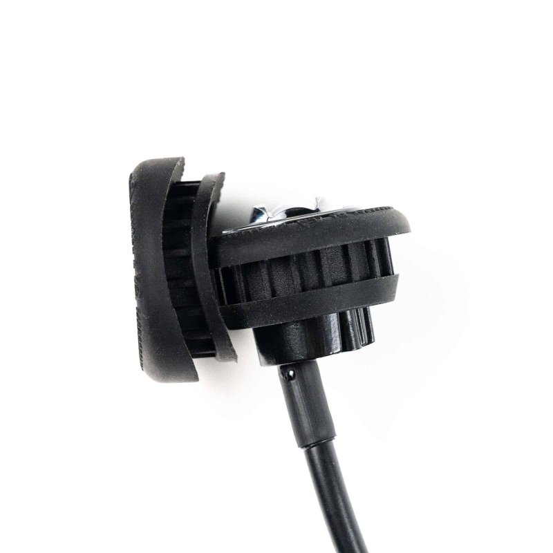 LED markeerlicht wit met R65 flitser 12-24V 200cm kabel
