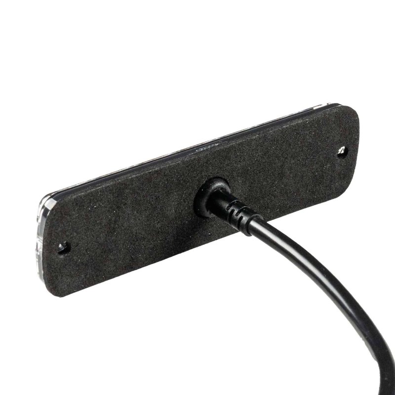 LED R10 flitser 6-LED wit 12-24V 200cm kabel