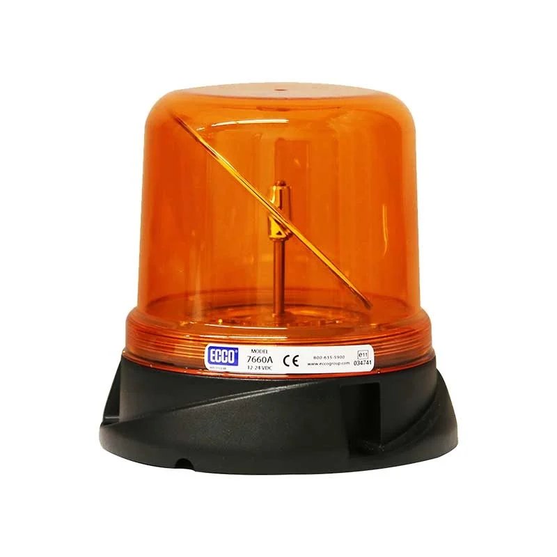 ROTOLED |LED zwaailamp R65 | 7660 Series | amber | 12-24V | 3-bouts