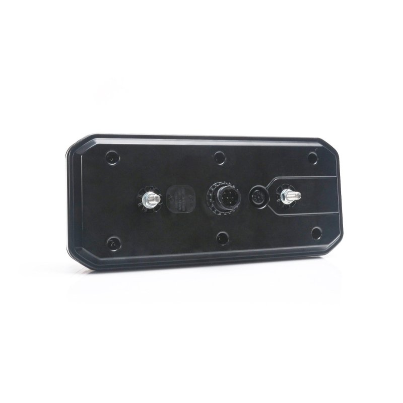 LED achterlicht black links | 12-24V | 7-Pin's AMP