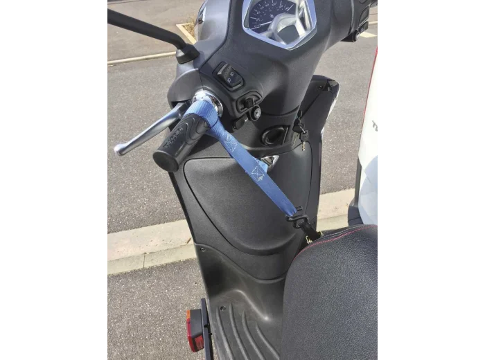 Sangle pour guidon moto/scooter 45cm x 25mm lot de 2