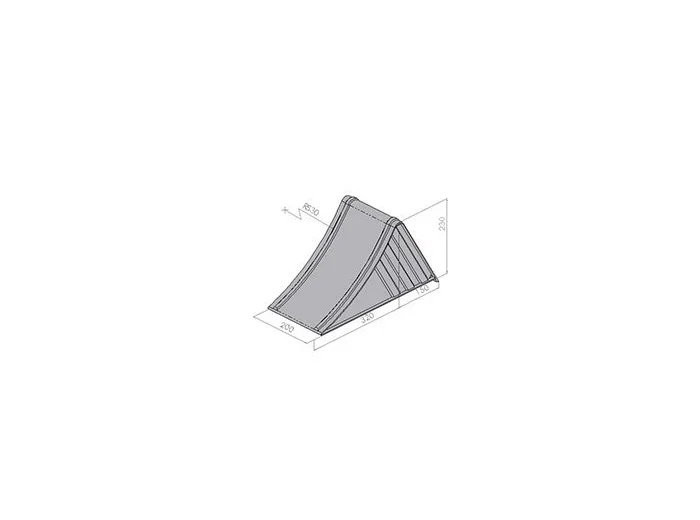Cale de roue ALKO UK53 charge 6500 kg
