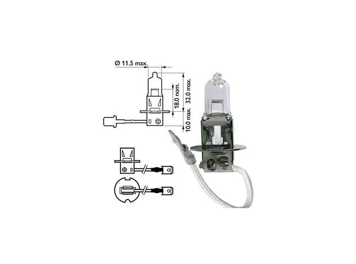 Ampoule H3 pk 22S 12V 55W