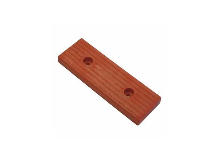 Patin rouge 300 x 100 x 35 mm