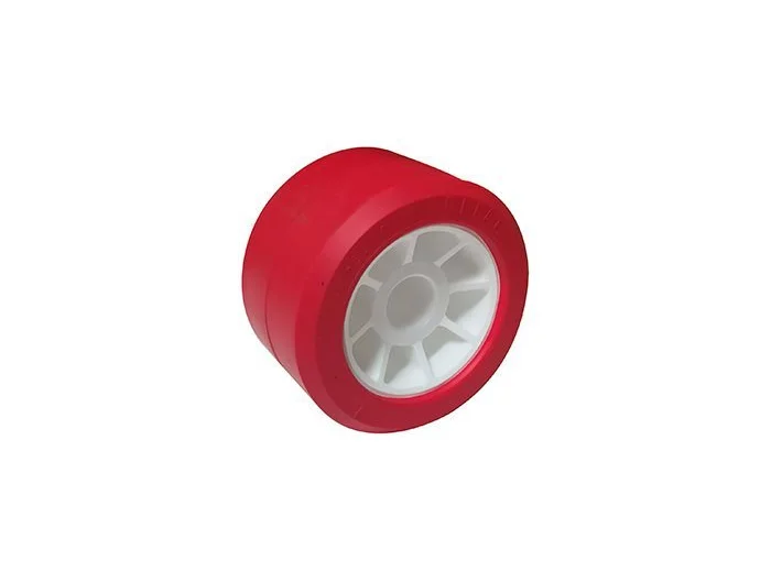 Galet rouge 100x50 alesage 21mm.5