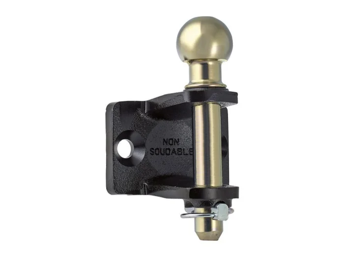 Chape mixte d'attelage 2x17mm entraxe 90mm 3500 kg