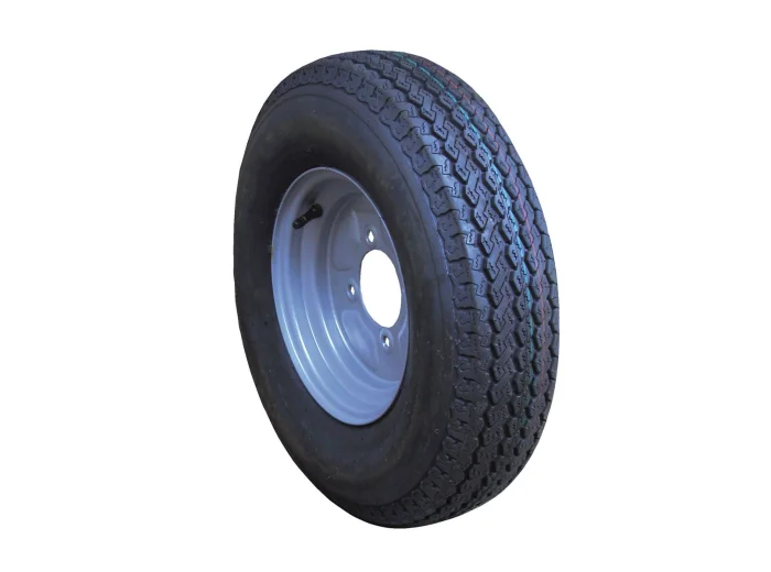 Roue complete 500x10 4 plys 4 trous 115 déport 0 72N
