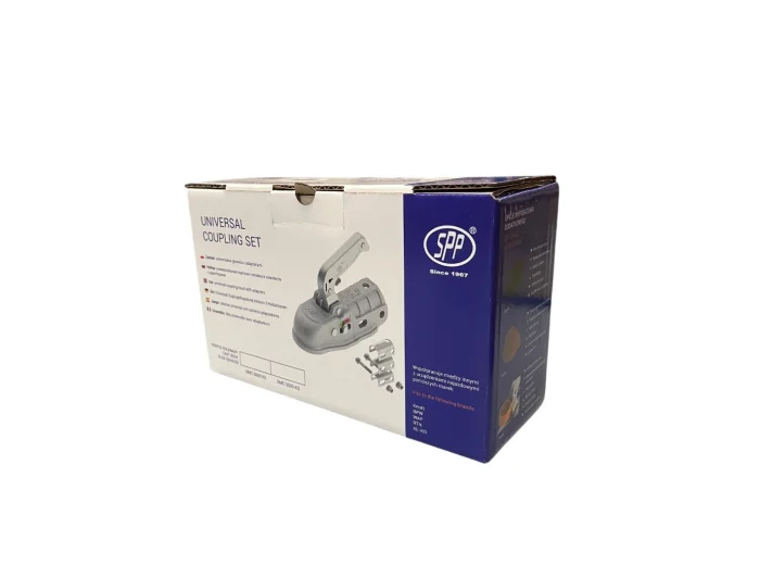 Tête attelage freinée 2300 kg pour timon rond 35/40/45/50mm