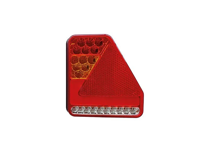 Feu LED droit + recul 12/24V