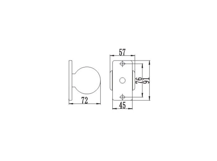 Feu de gabarit bicolore LED 12/24V
