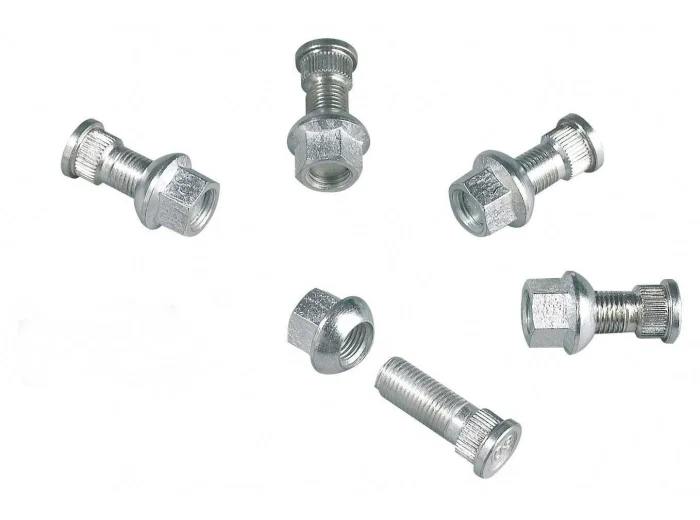 Kit axe de roue + écrous M14 blister X5