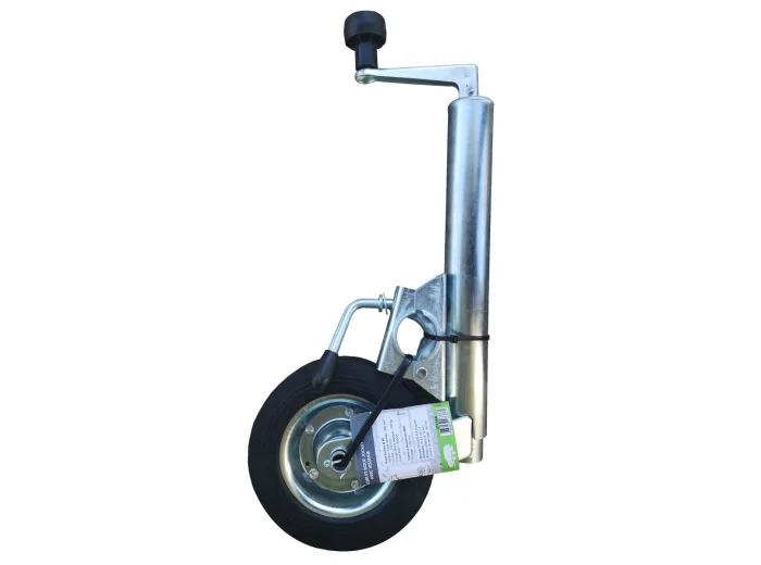 Roue jockey+collier kit 48mm galet 200 x 50 mm