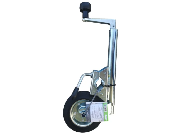 Roue jockey+collier kit 34mm galet 160 x 40 mm