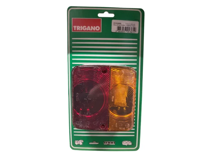 Feu arrière radex 4 fonctions ampoules blister