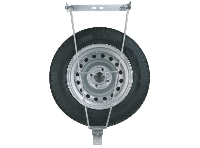 Support de roue de secours sous châssis universel