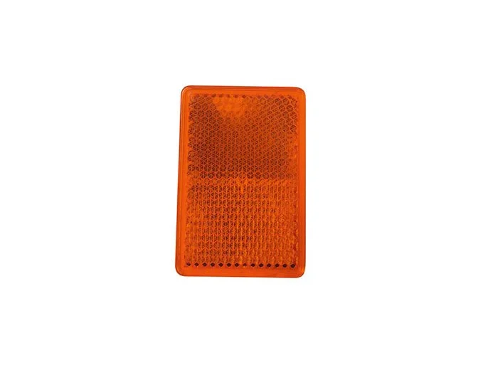 Blister catadioptre autocollant orange.
